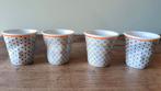 Tasses Revol froissées (4), Ophalen, Porselein