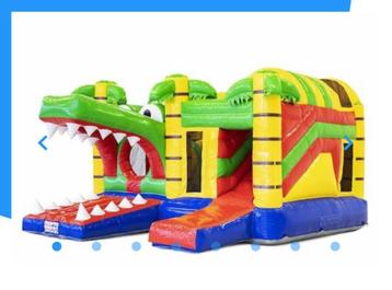 Multiplay Springkasteel Krokodil beschikbaar voor biedingen