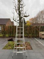 Aluminium ladder, Doe-het-zelf en Bouw, Ladders en Trappen, Ophalen, Gebruikt, Ladder
