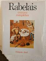 Rabelais, œuvres complètes,  boek zeer mooie staat, Boeken, Literatuur, Ophalen of Verzenden, Zo goed als nieuw