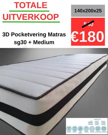 Matrassen beschikbaar voor biedingen