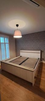 Bed 180 x 200, Huis en Inrichting, Ophalen, Beige, 180 cm, 200 cm