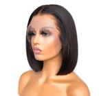 Perruque Bob lace frontale cheveux brésiliens, Perruque ou Extension de cheveux, Enlèvement ou Envoi, Neuf