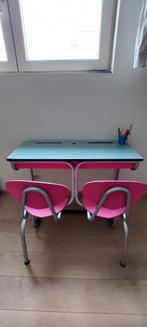 lessenaar kinderen bureau retro vintage, Huis en Inrichting, Bureaus, Ophalen, Gebruikt, Bureau