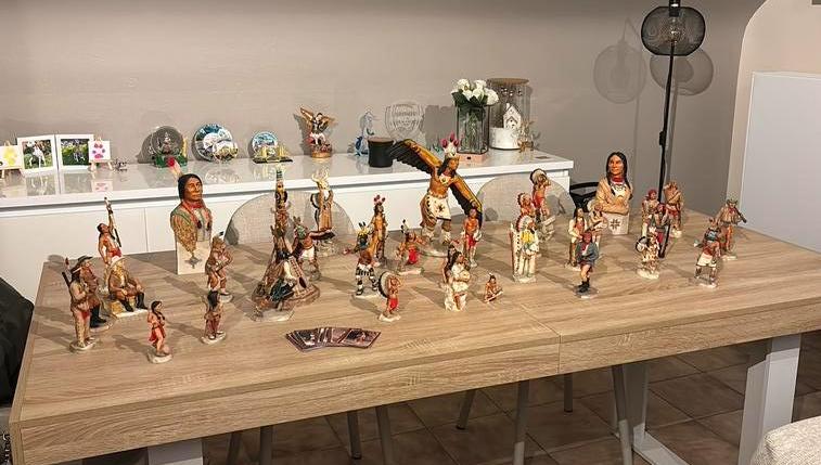 Collections indiennes Castagne + certificats, Collections, Statues & Figurines, Neuf, Enlèvement