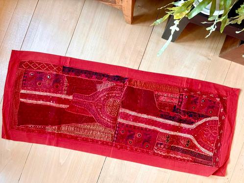 Handgemaakte, abstracte Indische patchwork., Huis en Inrichting, Woonaccessoires | Wanddecoraties, Gebruikt, Ophalen