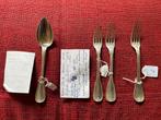 Zilver lepel en vork Schutters Gilde Brussel, Ophalen, Zilver
