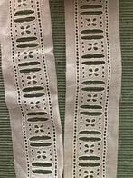 Broderie en lin/5,60 m, Hobby & Loisirs créatifs, Enlèvement ou Envoi, Comme neuf