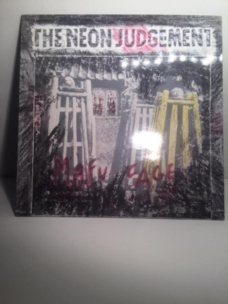 LP - The Neon Judgement - Mafu Cage ( Vinyl ), Cd's en Dvd's, Vinyl | Rock, Zo goed als nieuw, Alternative, 12 inch, Ophalen of Verzenden