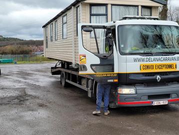 Gratis stacaravan transport naar camping in de Ardennen ‼️‼️ beschikbaar voor biedingen