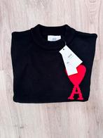Zwarte ami paris trui, Kleding | Heren, Truien en Vesten, Verzenden, Zo goed als nieuw