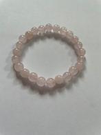 Roze kwarts armband, Ophalen of Verzenden, Zo goed als nieuw, Roze