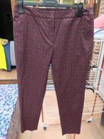 Geklede broek nieuw print terracota Natan mt 42, Kleding | Dames, Bruin, Verzenden, Maat 42/44 (L), Nieuw
