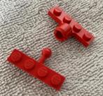Vintage Lego trekhaakkogel en aansluiting rood, Kinderen en Baby's, Ophalen of Verzenden, Lego, Zo goed als nieuw, Losse stenen