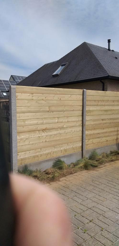 Houten Schutting op Maat – Jouw Tuin, Jouw Stijl!, Tuin en Terras, Tuinschermen, Ophalen of Verzenden