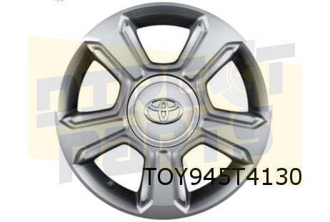 Toyota Aygo velg Aluminium 15'' 5-spaaks zilver Origineel! P, Auto-onderdelen, Banden en Velgen, Band(en), 15 inch, Personenwagen