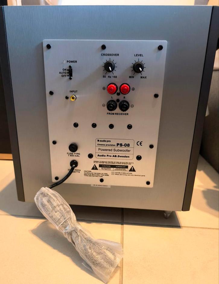 Subwoofer Actif : AUDIO PRO - 100 WATTS - 9KG... (NEUF), TV, Hi-fi & Vidéo, Enceintes, Neuf, Subwoofer, 60 à 120 watts, Autres marques