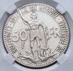 50 Francs Expo '35 / Kwaliteit !, Postzegels en Munten, Munten | België, Zilver, Ophalen of Verzenden, Losse munt, Zilver