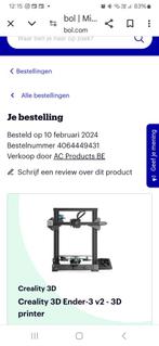 3D printer, Computers en Software, 3D Printers, Ophalen of Verzenden, Zo goed als nieuw