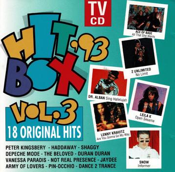 Hit Box ’93  TV CD Vol.3 18 original hits beschikbaar voor biedingen