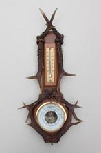 Duits WEERSTATION - eiken met 8 reegeweien - 30er jaren, Enlèvement ou Envoi