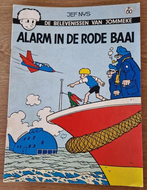 Jommeke - Alarm in de rode baai - 60 (1978) - Strip, Boeken, Stripverhalen, Zo goed als nieuw, Eén stripboek, Ophalen of Verzenden