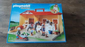 Playmobil Country Meeneem Paardenstal beschikbaar voor biedingen
