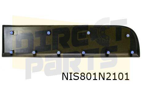 Nissan/Opel/Renault Stootlijst achterdeur Links Zwart Origin, Auto-onderdelen, Carrosserie, Nissan, Opel, Renault, Nieuw, Verzenden