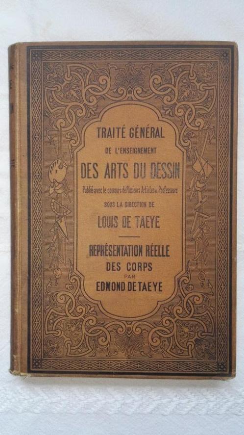 E. De Taeye - Représentation réelle des corps - 1884, Antiquités & Art, Antiquités | Livres & Manuscrits, Enlèvement ou Envoi
