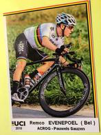 wielerkaart 2018 team acrog wk remco evenepoel, Verzenden, Zo goed als nieuw
