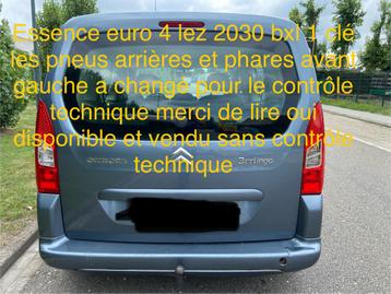 Citroën essence 191000 km 2008, Achat, Boîte manuelle, Bleu, 5 portes