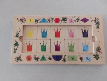 Janbibejan houten leerspel Lotto- 3 -in-1 beschikbaar voor biedingen