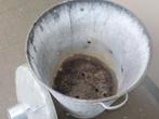 Antiek compost verbrandings vat, Ophalen