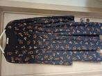 Paprika d.blauw kleedje bloemenprint Mt4=52, Ophalen of Verzenden, Zo goed als nieuw, Blauw