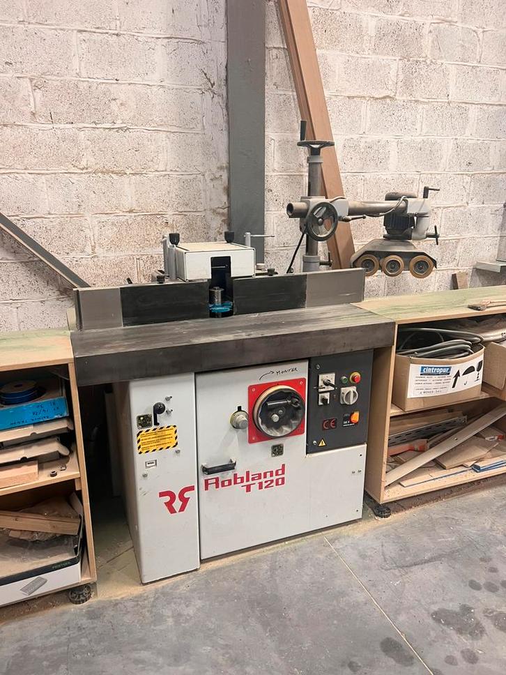Toupie a bois Robland T120, Zakelijke goederen, Machines en Bouw | Houtbewerking, Ophalen