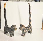 2 Chat en bois fait main, Enlèvement ou Envoi, Comme neuf