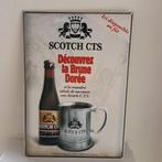 publicité SCOTCH C.T.S, Ophalen of Verzenden, Gebruikt, Reclamebord, Plaat of Schild, Overige merken