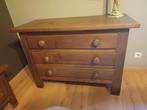 Garde-robe, commode et 2 tables de chevet, Ophalen, Gebruikt, Rustique, 150 tot 200 cm
