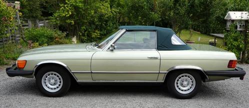 Mercedes 450SL Bouwjaar 1974, Auto's, Oldtimers, Particulier, Centrale vergrendeling, Cruise Control, Lichtmetalen velgen, Metaalkleur