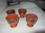 4 gobelets en terre cuite, Enlèvement ou Envoi, Neuf