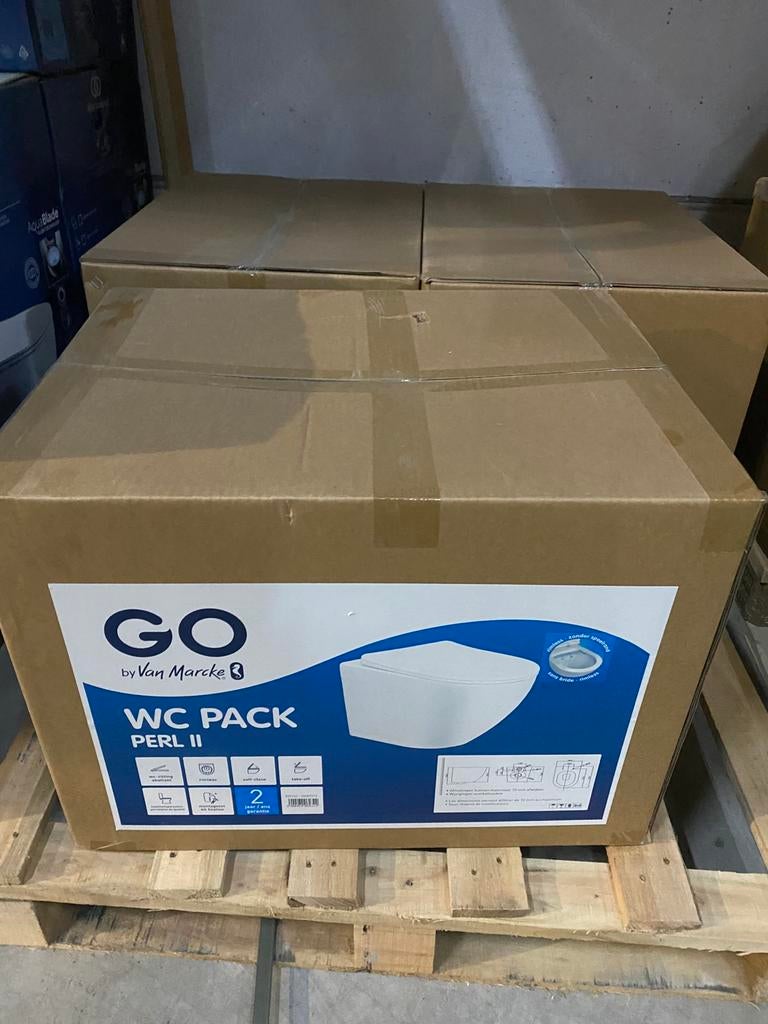 WC Desing VAN MARCKE très bonne qualité professionnelle, Bricolage & Construction, Sanitaire, Neuf, Toilettes, Enlèvement