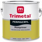 Trimetal permacryl multiprimer 2.5l wit, Bricolage & Construction, Peinture, Vernis & Laque, Enlèvement, Blanc