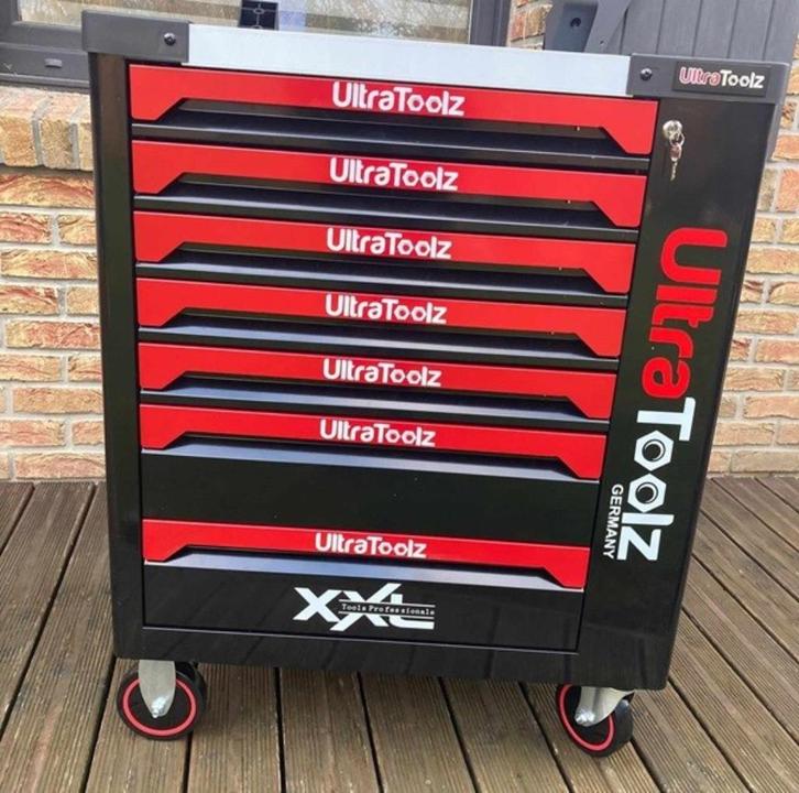 SERVANTE D ATERLIER ARMOIRE A OUTILS, Doe-het-zelf en Bouw, Gereedschapskisten, Nieuw, Gevuld, Ophalen