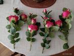 Bouquet de roses rouges artificielles SANS VASE/VERRE, Comme neuf, Intérieur, Enlèvement ou Envoi