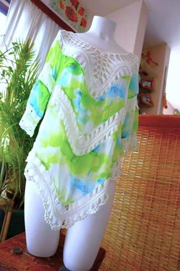 leuk uniek deels transparant blouse T-shirt beschikbaar voor biedingen
