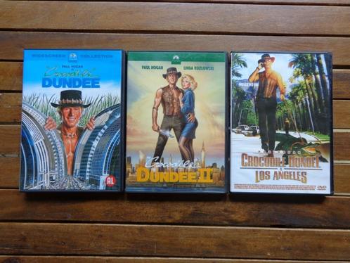 )))  Trilogie  Crocodile Dundee  //  Paul Hogan  (((, Cd's en Dvd's, Dvd's | Actie, Zo goed als nieuw, Actie, Alle leeftijden