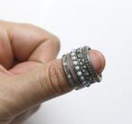 5 zilverkleurige ringen van Bershka, Ophalen of Verzenden