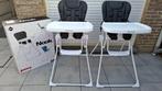 2  plooibare  eetstoelen voor 120€, Kinderen en Baby's, Ophalen, Zo goed als nieuw