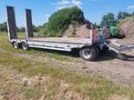 3-as dieplader aanhangwagen schamel, Ophalen