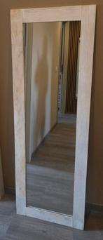 Houten wandspiegel, Huis en Inrichting, Woonaccessoires | Spiegels, Ophalen of Verzenden, Zo goed als nieuw